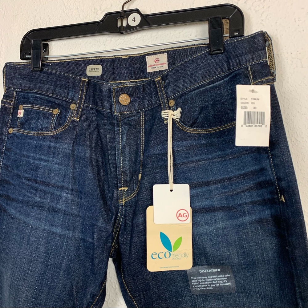 NWT AG Geffen slouchy slim jeans size 30 - Picture 12 of 15